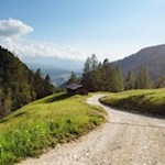 Abstieg nach St. Christina