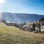 Über dem Sonnendorf Terenten lacht die Sonne vom Himmel