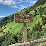 Unterwegs lädt der Talbauerhof zur Einkehr