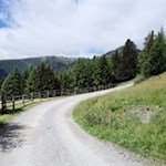 Die Wanderung zur Klausner Hütte führt durch grüne Almwiesen