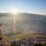 Ausblick vom Aufhofener Kreuz