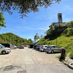 Parkplatz in Pregasina