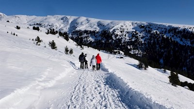 Der Urlesteig erfreut sich auch im Winter großer Beliebtheit