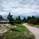 Aussichtsbank auf dem Panoramaweg