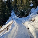 Der Naturerlebnisweg Villnöss ist auch im Winter begehbar