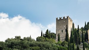 Die-zinnenbewehrte-Burg-Arco