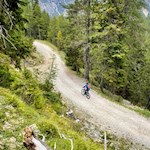 Eine alte Militärstraße führt zur Dürrensteinhütte