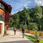 Auf dem Spazierweg in Richtung Wildbad Innichen