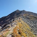 Über die Gipfelflanke auf die Wetterspitze