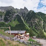 Auch die gemütliche Rußbachalm lädt zur Einkehr