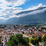 Auf dem Tappeinerweg erschließen sich herrliche Ausblicke auf die Passerstadt Meran