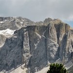 Blick auf den nahen Sellastock