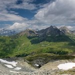 In einsamen Bergeshöhen auf die Dreieckspitze