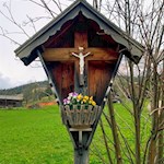 Flurkreuz am Tru do l’ega