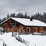 Ackerboden Alm im Winter