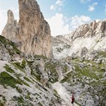Durch die bezaubernde Berglandschaft auf das Cirjoch