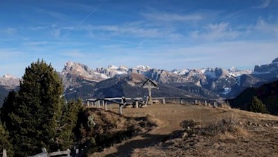Das Fillner Kreuz unterhalb der Puflatschspitze