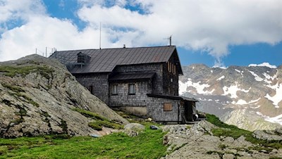 Die gemütliche Magdeburger Hütte im innersten Pflerschtal