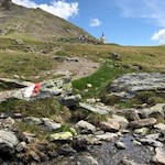 Nur noch wenige Meter bis zum Latzfonser Kreuz