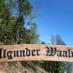 Am Beginn des Algunder Waalweges