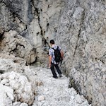 Attraversando le Cinque Torri