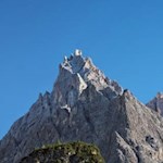 Mit 3.145 m die höchste Erhebung in den Sextner Dolomiten: die markante Dreischusterspitze