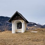 Bildstock auf dem Rückweg zum Schloss Moos