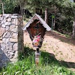 Flurkreuz auf dem Weg zur Spilucker Platte