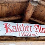 Auf 1850 m Höhe liegt die Kalcheralm