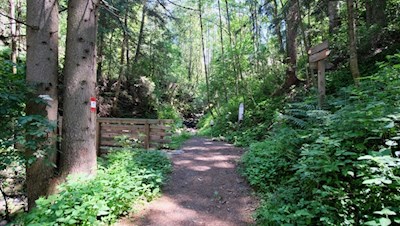 Unsere Rundwanderung ist gut ausgeschildert und markiert