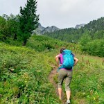 Wandern zur Puntleider Seealm