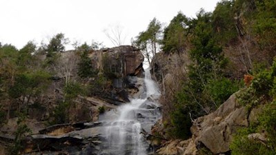 Am tosenden Wasserfall in Barbian