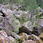 Bei den "Kalten Löchern"