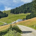 Nur noch wenige Meter bis zur Klausner Hütte...