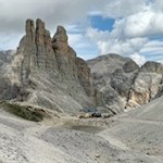 Anstieg von der Gartlhütte zur Santnerpasshütte