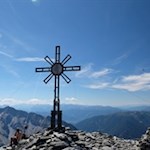 Das-anmutige-Gipfelkreuz-des-Großen-Moosstock