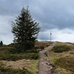 Auch bei schlechtem Wetter berückend: der Lutterkopf bei Taisten