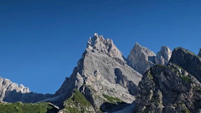 Mit 3.145 m die höchste Erhebung in den Sextner Dolomiten: die markante Dreischusterspitze