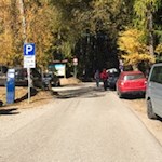 Wanderparkplatz bei Jenesien