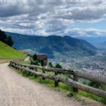 Auf dem Rückweg nach Dorf Tirol