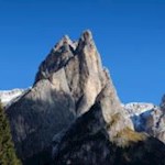 Ein wahrlich majestätischer Anblick auf dem Weg zur Grasleitenhütte...