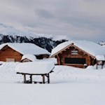 Im Winter liegt die Sot Pütia im tiefen Winterschlaf