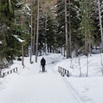Winterwanderung nach Zans