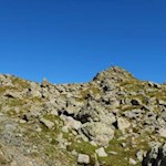 Die letzten Anstiegsmeter auf die Lorenzispitze