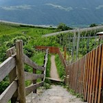 Auf dem Weg Nr. 1 nach Partschins