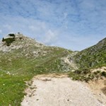 Hinter der Rossalm steigt der Weg ein letztes Mal an