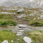 Über ein kleines Gebirgsbächlein
