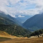 Unterwegs erschließen sich traumverlorene Ausblicke