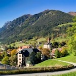 Von Gossensass folgt man zunächst dem Sträßchen Richtung Sterzing