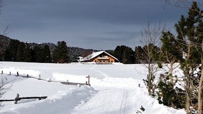 Rinderplatz Hütte auf der Villanderer Alm